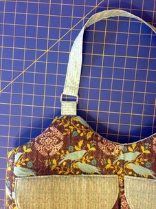 Rhine Valley Bag with fabric handles