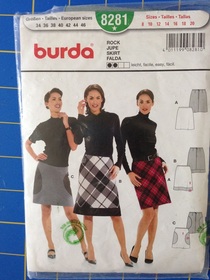 Burda style pattern 8281